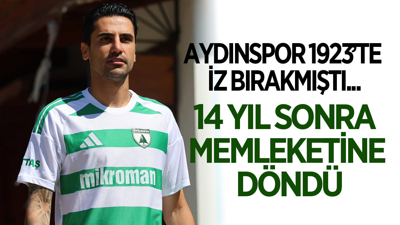 Aydınspor 1923'te iz bırakmıştı! 14 yıl sonra memleketine döndü