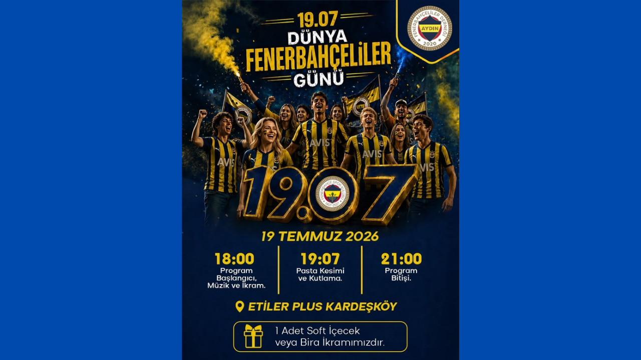 Aydın Fenerbahçeliler 1907 ikramı