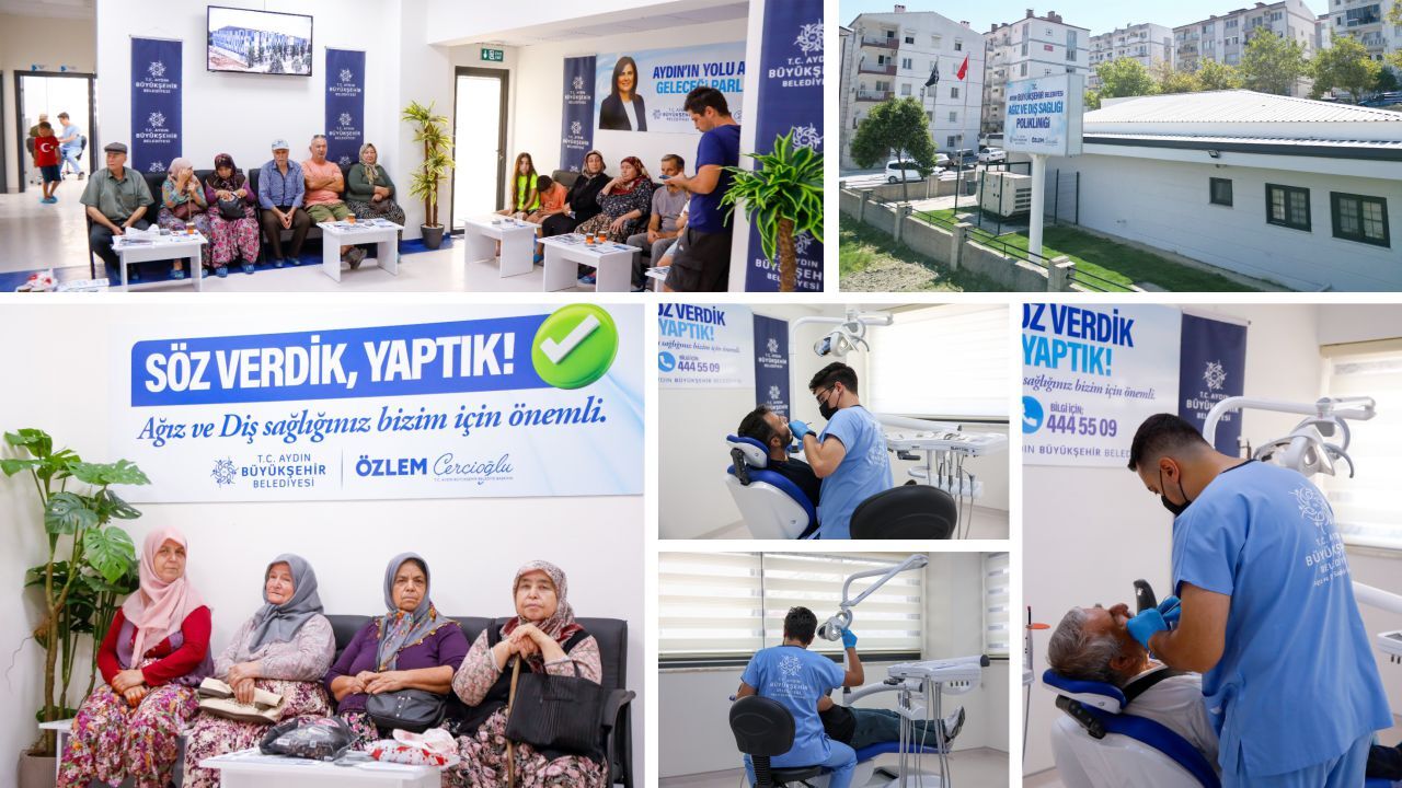 Başkan Çerçioğlu Altıncı Ağız Ve Diş Salığı Polikliniği'ni Aydın'a Kazandırdı2