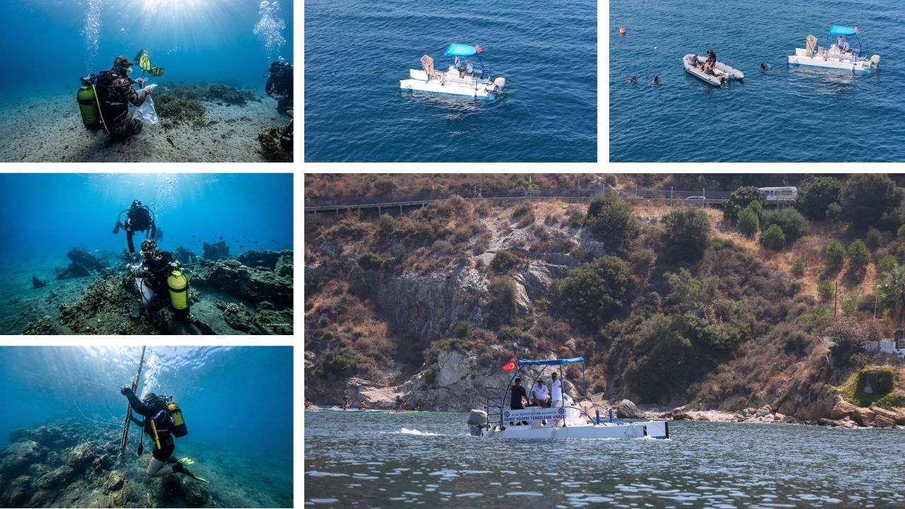 Kuşadası'nda Dip Temizliği2