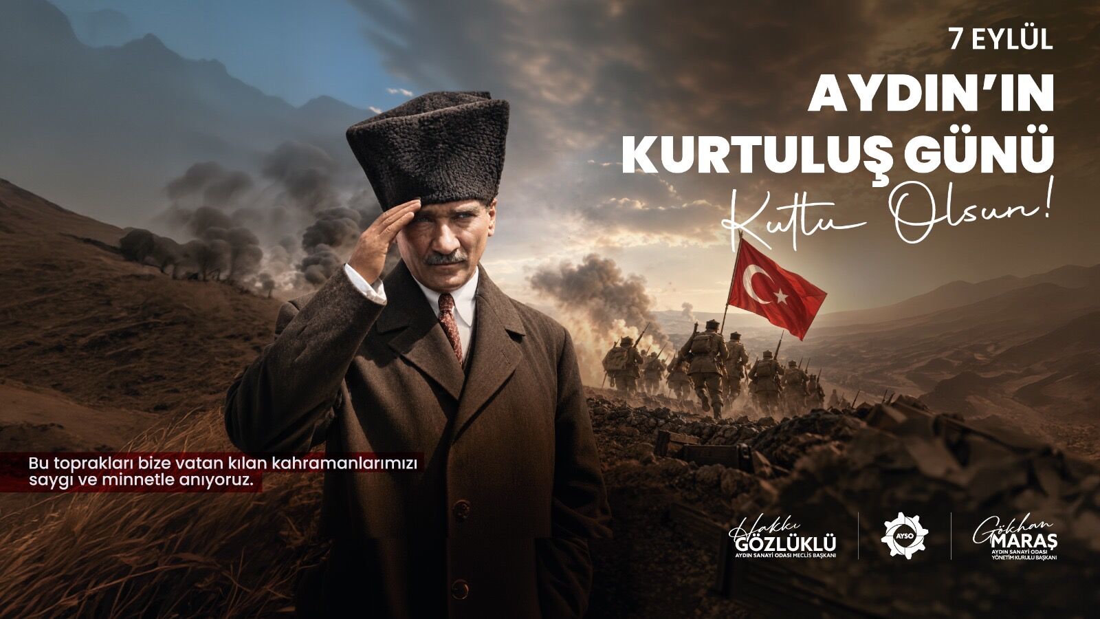 AYDIN SANAYİ ODASI’NDAN 7 EYLÜL KUTLAMA İLANI