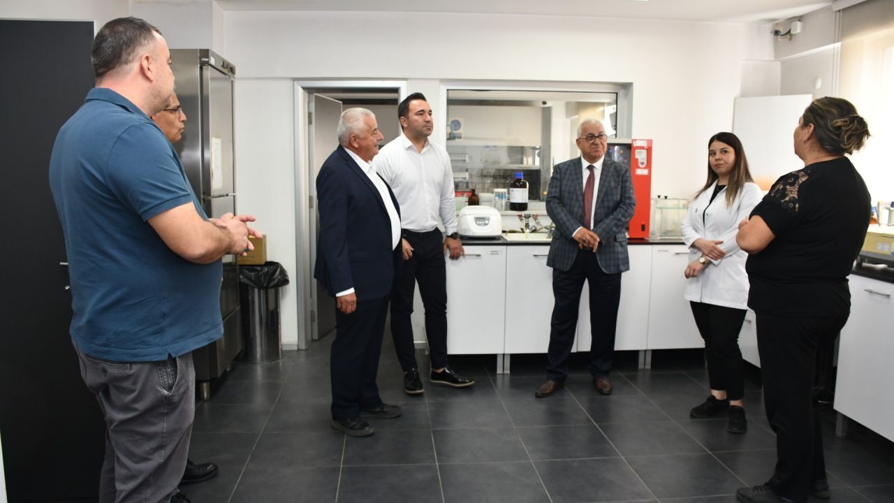 Aydın’daki Laboratuvara Önemli Ziyaret! 2