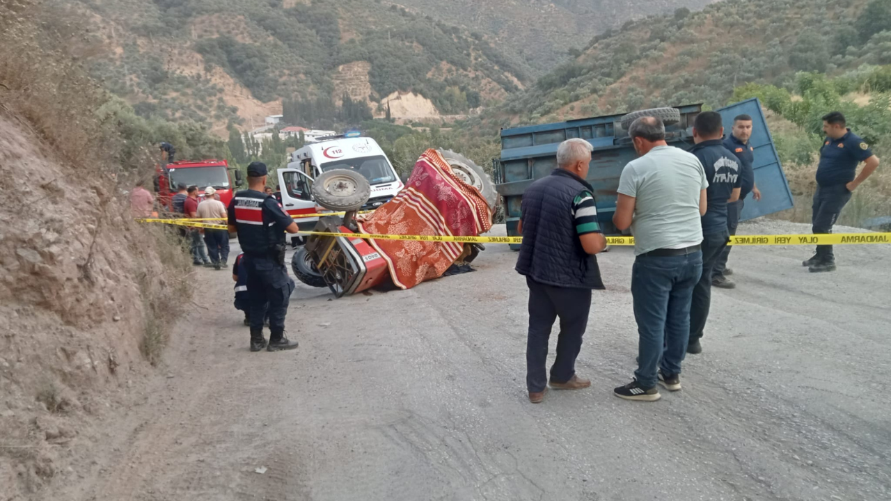 Aydın'daki kazada 1 kişi öldü, 1 kişi yaralandı