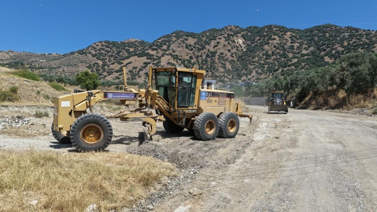 Çerçioğlu’ndan Kırsal Mahallelere Yol Hizmeti 3