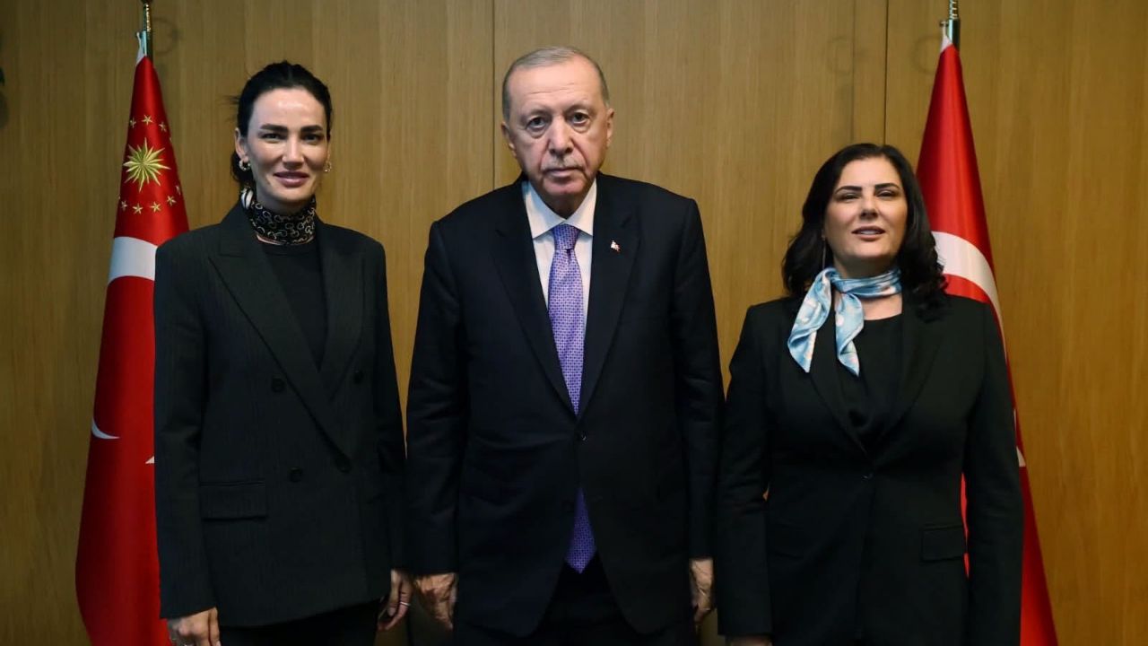 Çerçioğlu ve Sarıbaş'tan Cumhurbaşkanı Erdoğan'a ziyaret