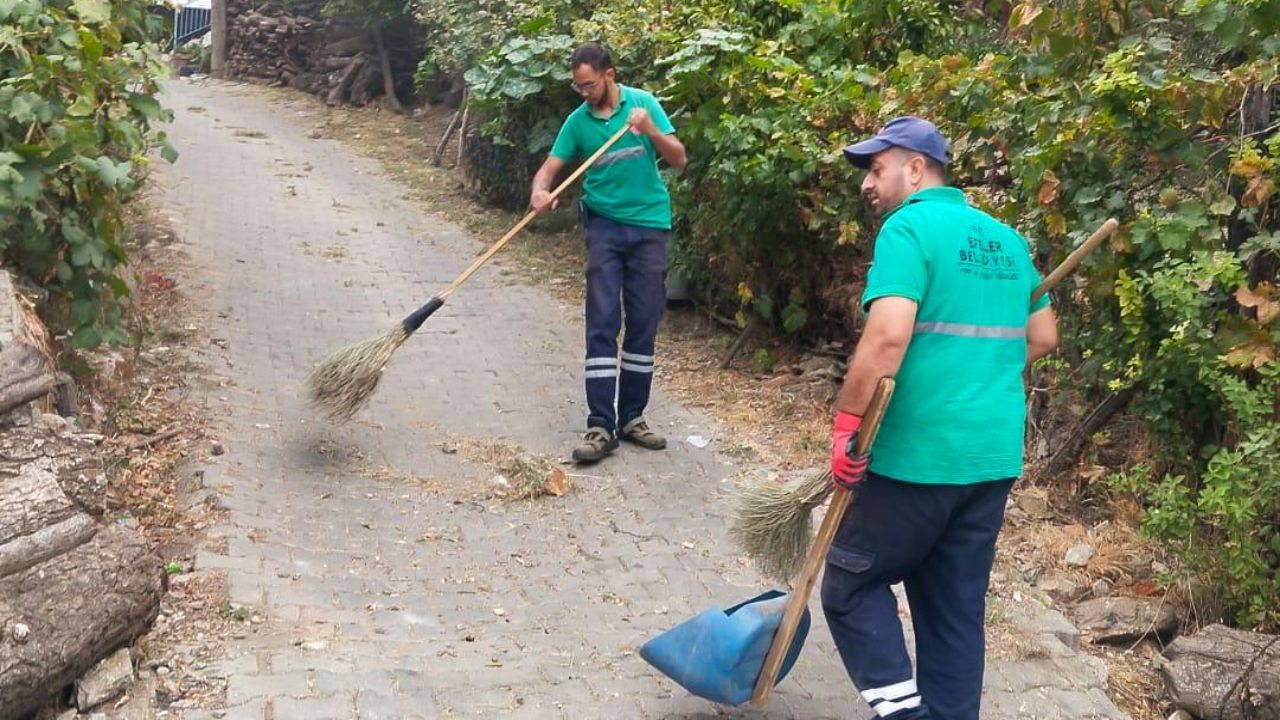 Efeler’de yeşil mesai! Ekipler bu kez Eğrikavak’ta sahaya çıktı