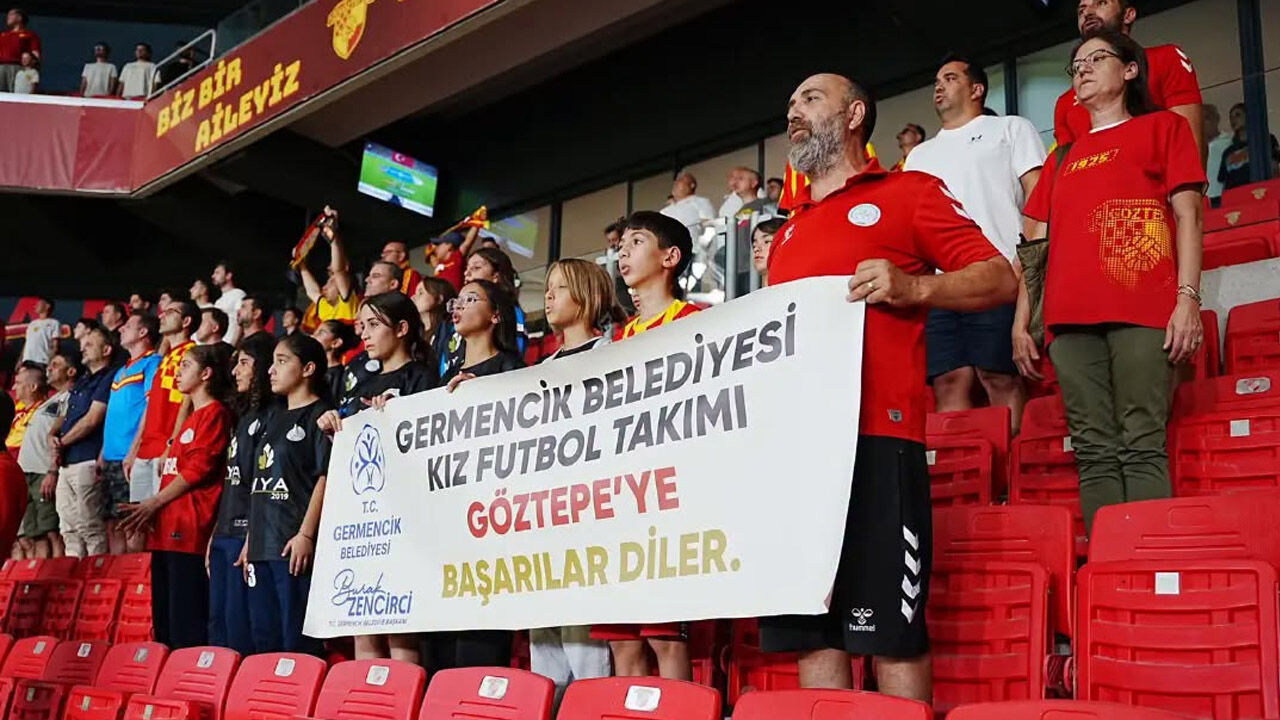 Germenci̇k Kiz Futbol Takimi Göztepede