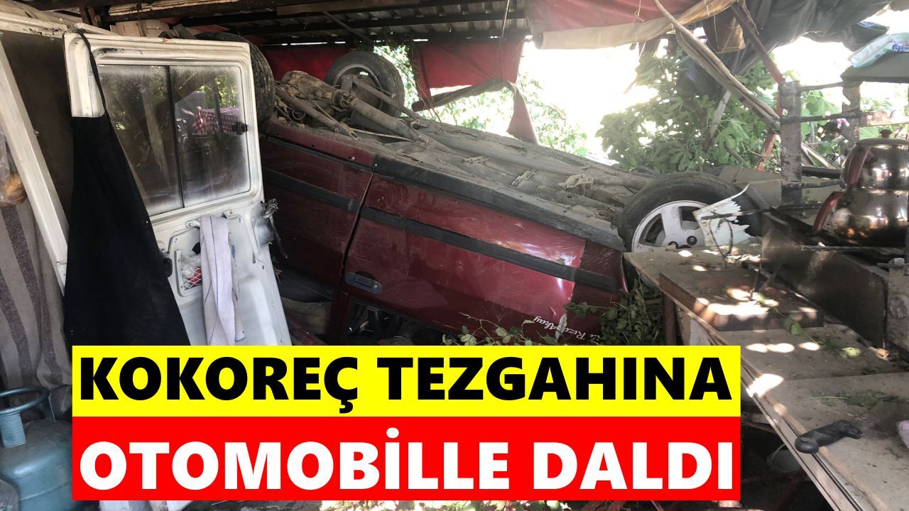 Germencik’te kokoreç tezgahında kaza şoku