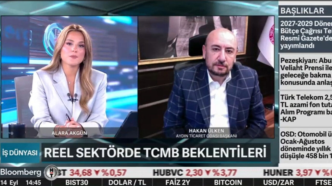 Hakan Ülken Bloomberg Tv