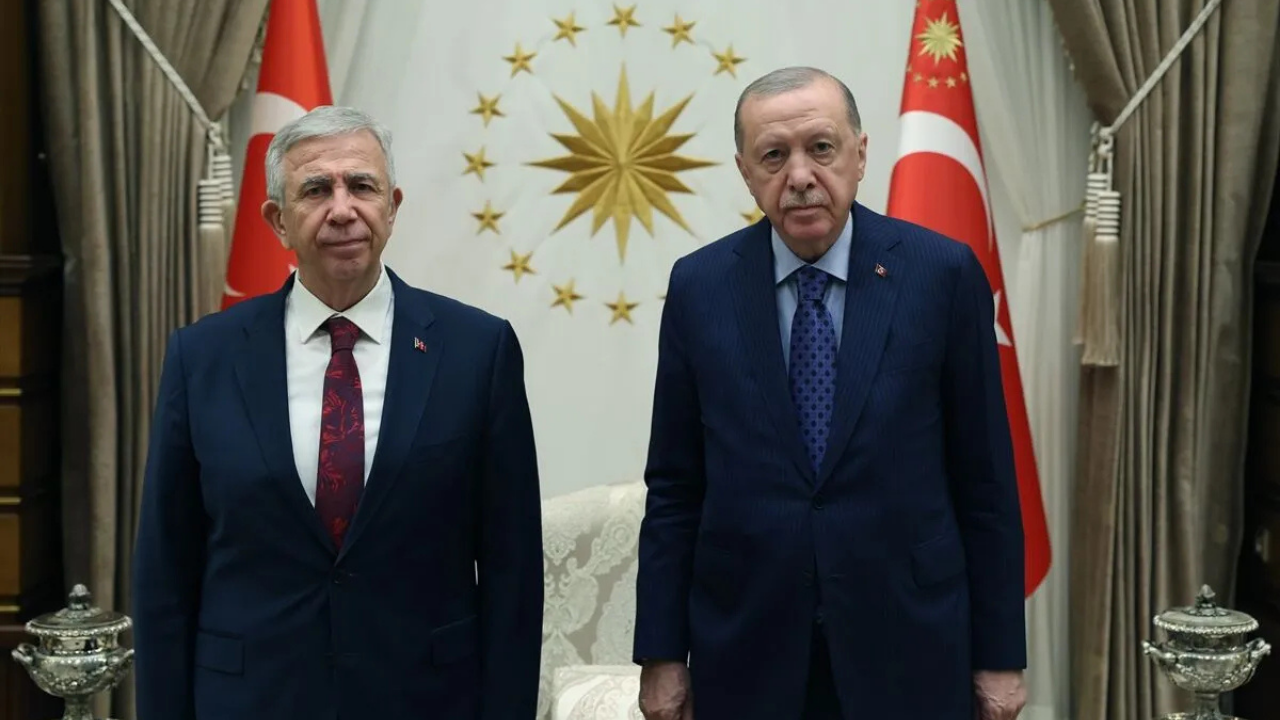 Cumhurbaşkanı Erdoğan Mansur Yavaş'ı kabul etti