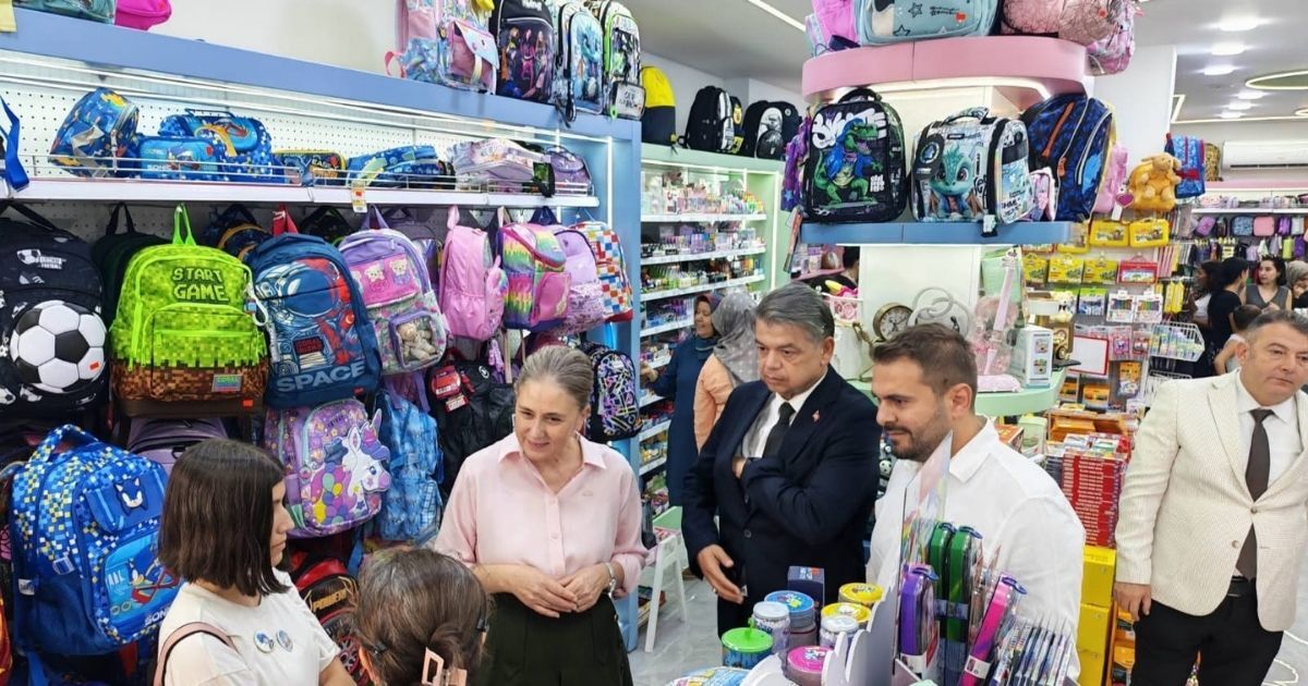 Nazilli’de çocukların okul heyecanına anlamlı destek