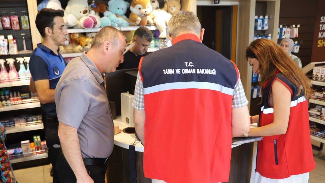 Nazilli'de marketlerde fiyatlar tek tek kontrol edildi