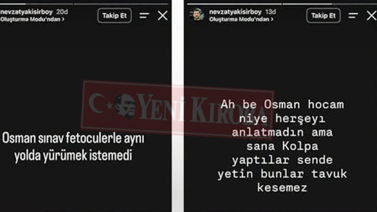 Osman Sınav Acıklaması Nevzat Yakısırboy Kurtlar Vadisi Pusu