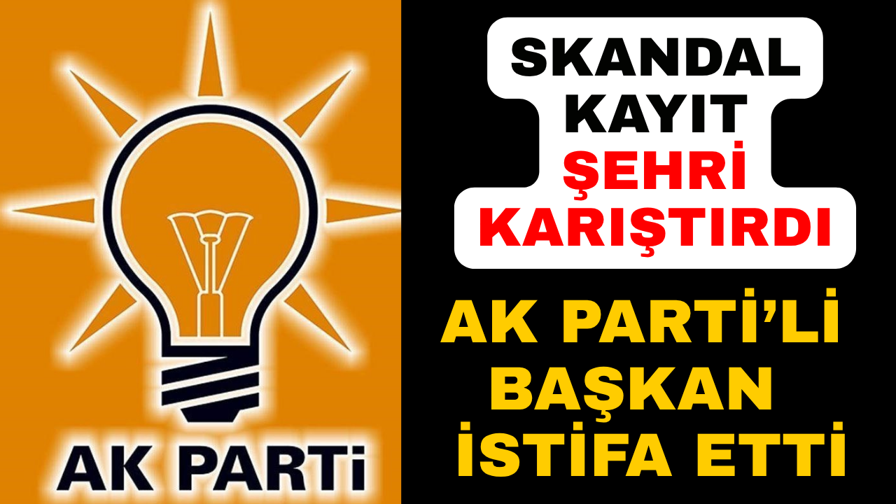 İl başkanı hukuki süreç başlatıp istifa etti
