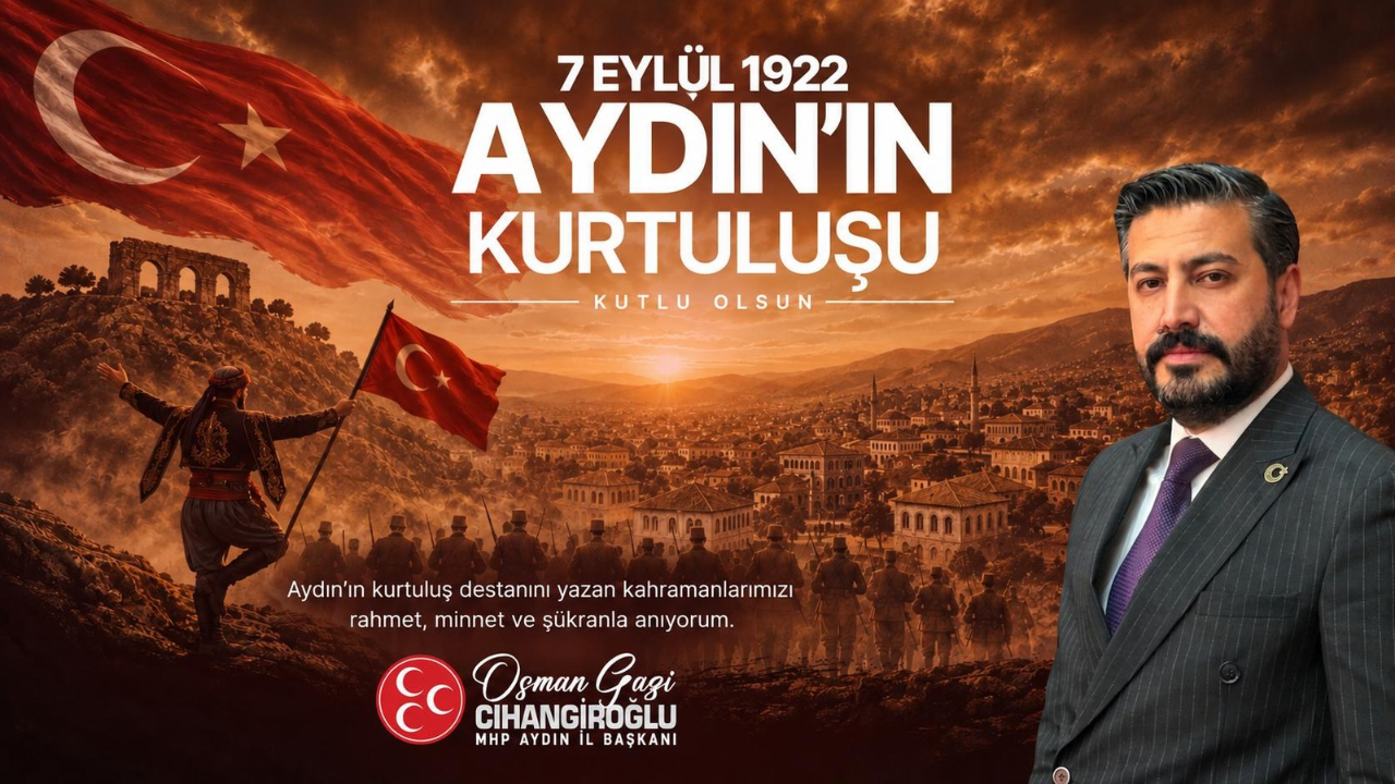 MHP İL BAŞKANI OSMAN GAZİ CİHANGİROĞLU 7 EYLÜL-1