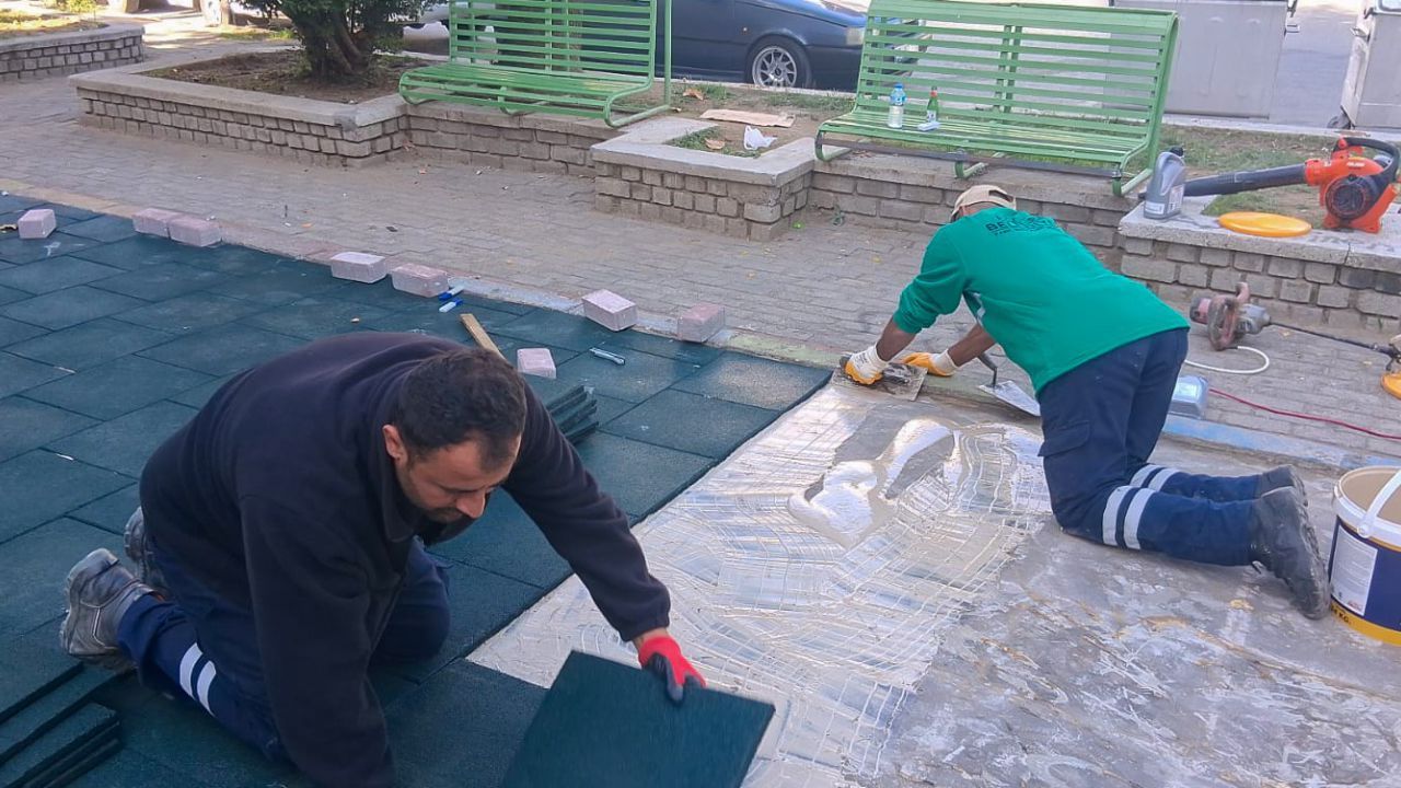 Aydın'da Çocukların Oyun Alanları Yenileniyor1