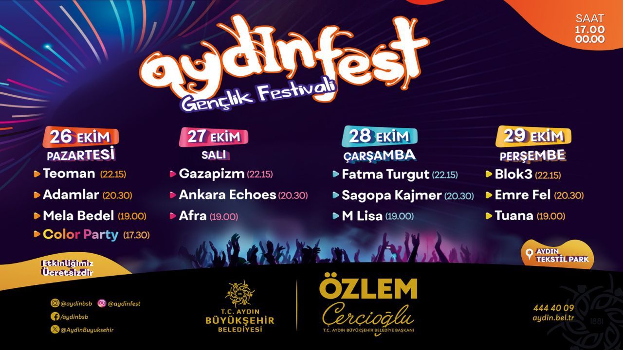 Aydınfest 2026'Ya Yıldız Yağmuru1