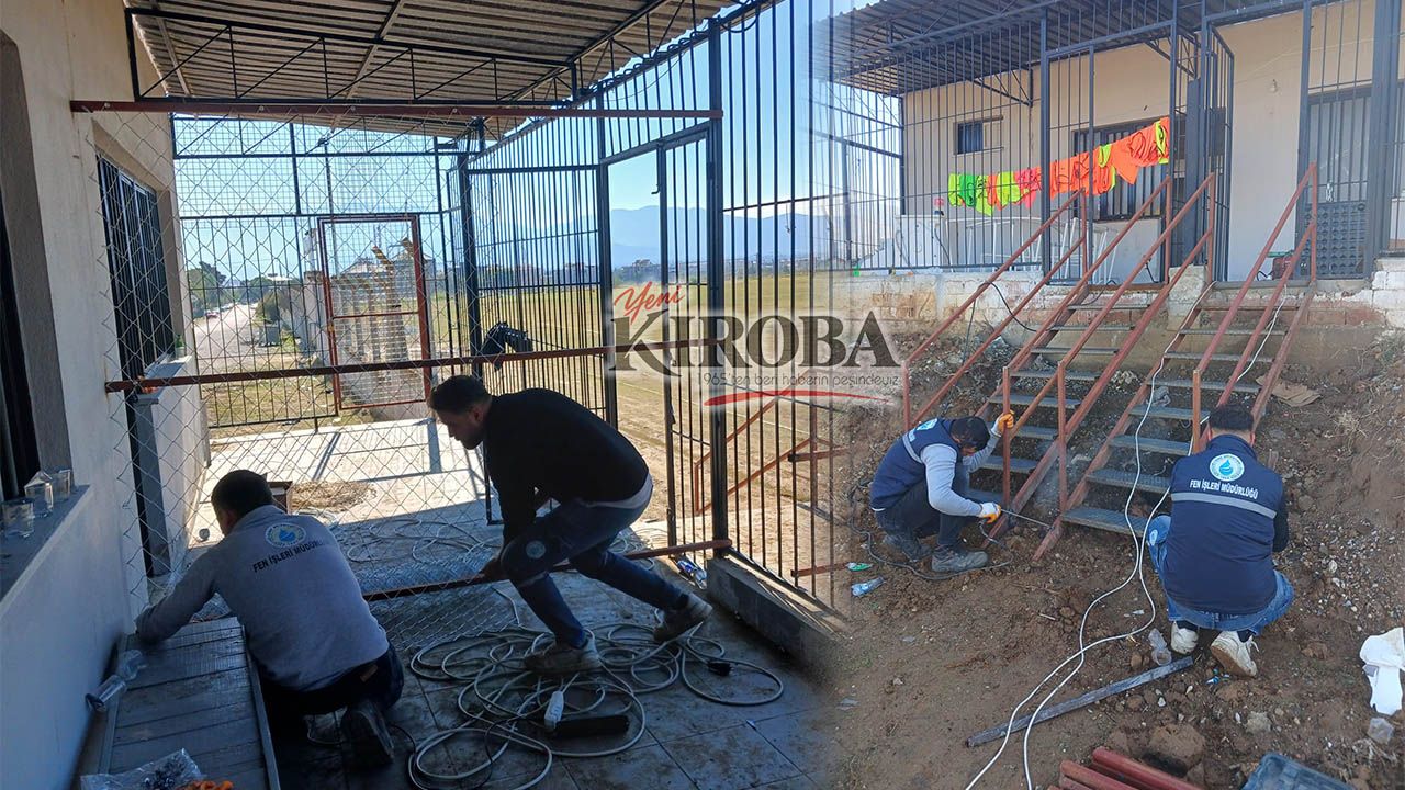 Çi̇ne Cumhuri̇yet Futbol Sahasi Tadi̇lat