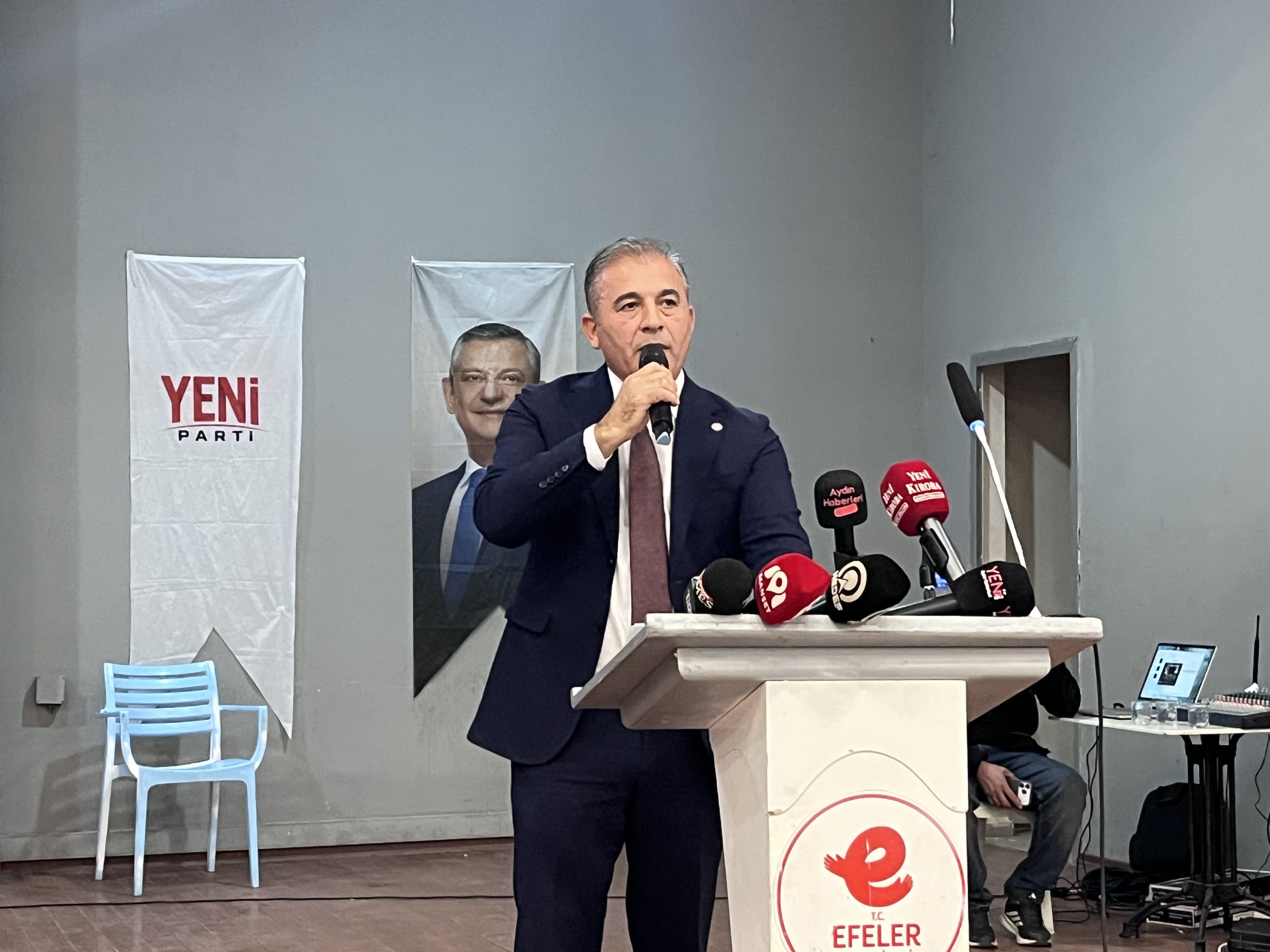 YENİ Parti Aydın’da üyeler Dilaver Demir dedi
