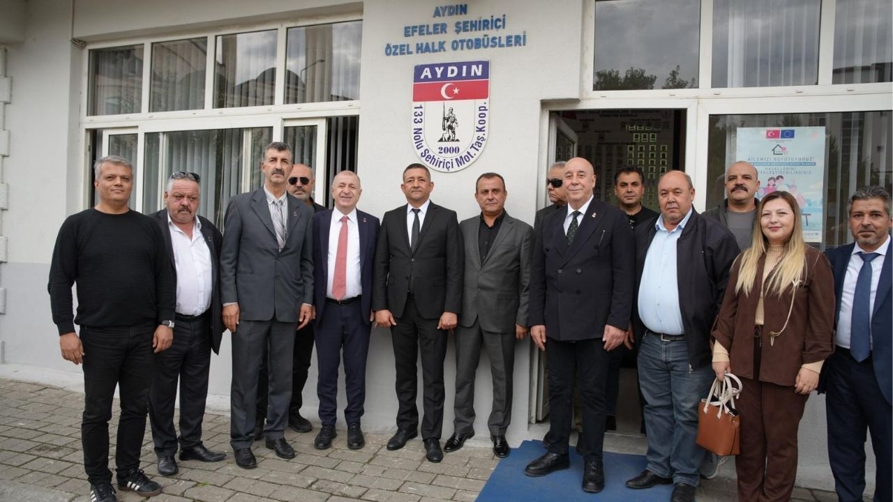 Özdağ, Aydın’da Şoför Esnafının Sorunlarını Dinledi
