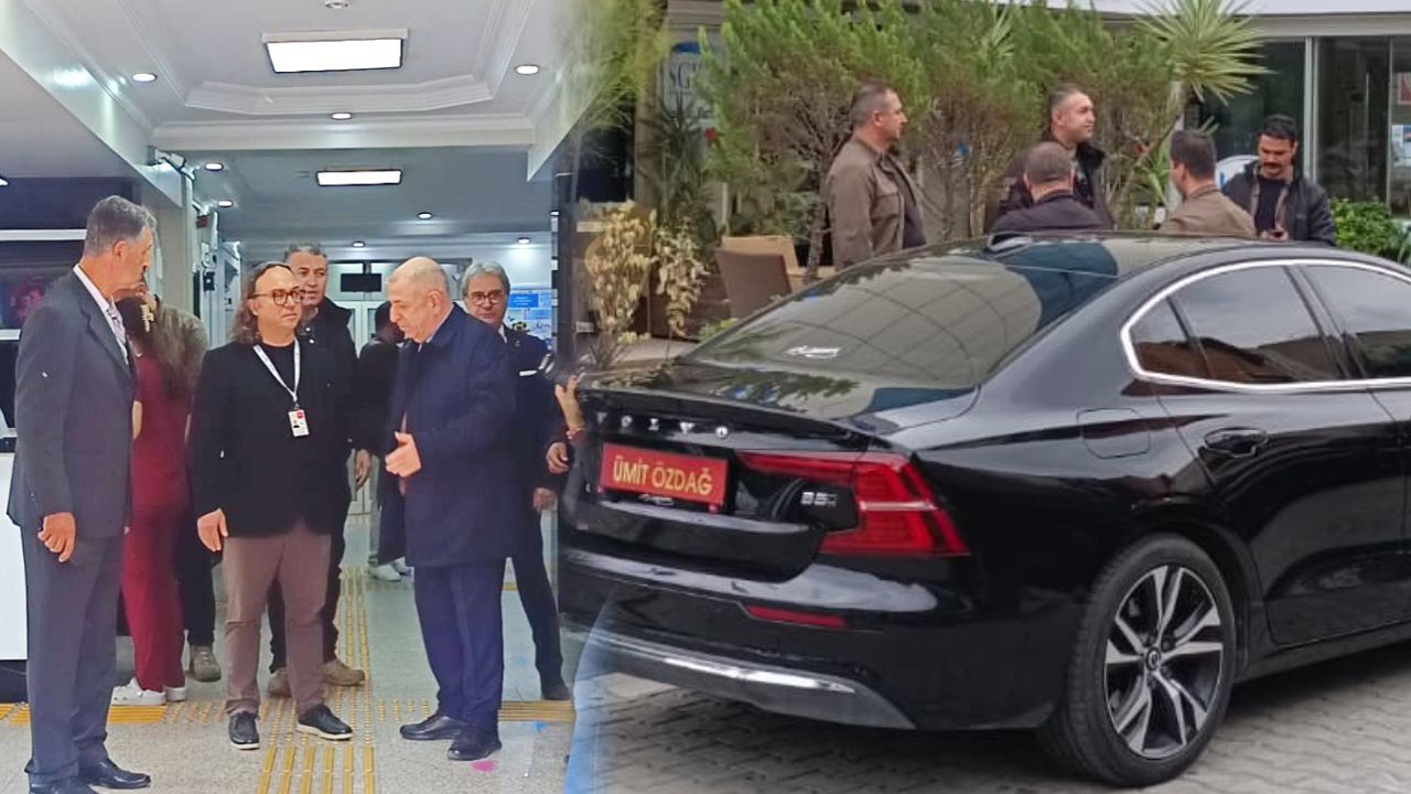 Ümit Özdağ Aydın'da Hastanede tedavi oldu